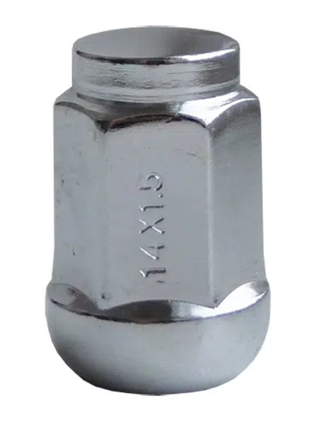 Disková matice uzavřená M12x1,5 koule R13, výška 35 mm, klíč 17 - Ferdus 11.198 Varianta: M14x1.5 koule R13. výška 35 mm. klíč 1