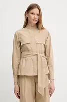 Bavlněná košilová bunda Weekend Max Mara