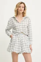 Halenka Answear.LAB dámská, bílá barva, vzorovaná