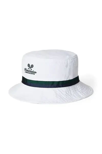 Dětský bavlněný klobouk Polo Ralph Lauren Wimbledon Collection