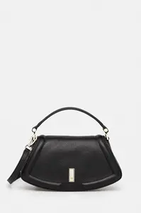 Kožená kabelka BOSS Ariell M Shoud.Bag M