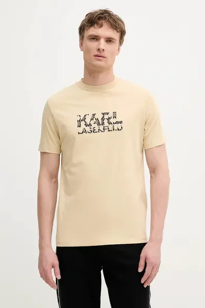 Karl Lagerfeld Bavlněné tričko Karl Lagerfeld