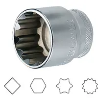 Hlavice 1/2" multiprofilová 18mm Jonnesway SuperTech Velikost: 18 mm