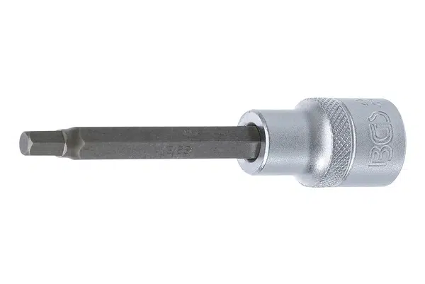 BGS technic Zástrčná hlavice 1/2" Imbus H6, prodloužená 100 mm - BGS 4261