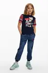 Desigual Dětské bavlněné tričko Desigual x Disney