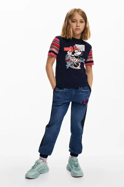 Desigual  Dětské bavlněné tričko  x Disney