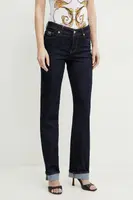 Džíny Versace Jeans Couture dámské, tmavomodrá barva, 78HAB5B8 CDWA7