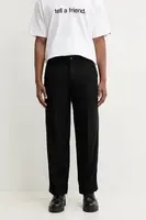 Kalhoty s příměsí lnu Abercrombie & Fitch