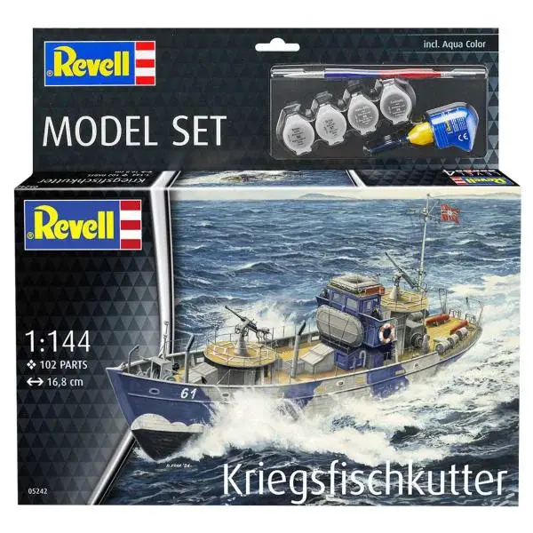 ModelSet loď 65242 - KFK (Kriegsfischkutter) (1:144)