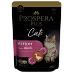 Kapsička Prospera Plus Kitten, Kachna, Zelené fazole 85g