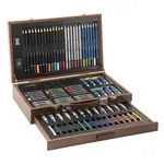 Velký dřevěný kreativní kufřík