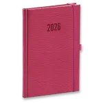 Týdenní diář Rivoli 2026 - A5, růžový