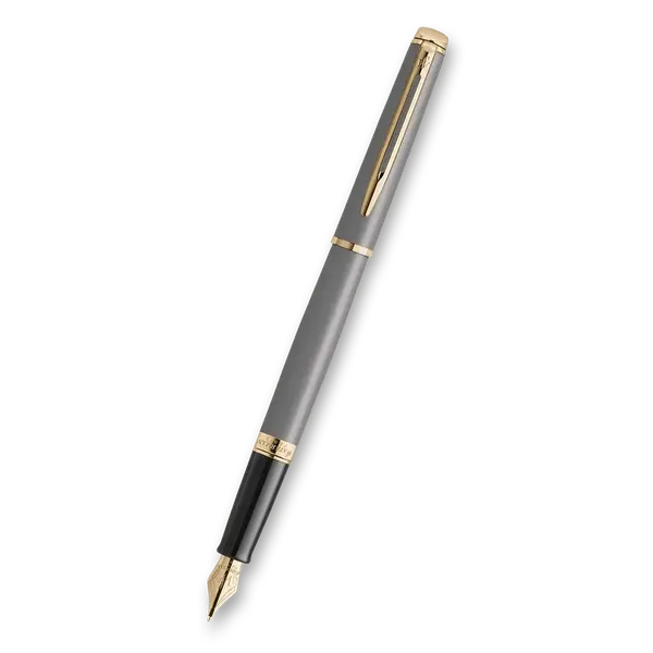 Plnicí pero Waterman Hémisphére The Understated Edit Stone Grey GT - F