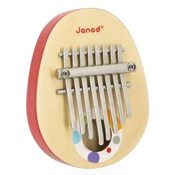 Janod Dřevěný hudební nástroj Kalimba Confetti