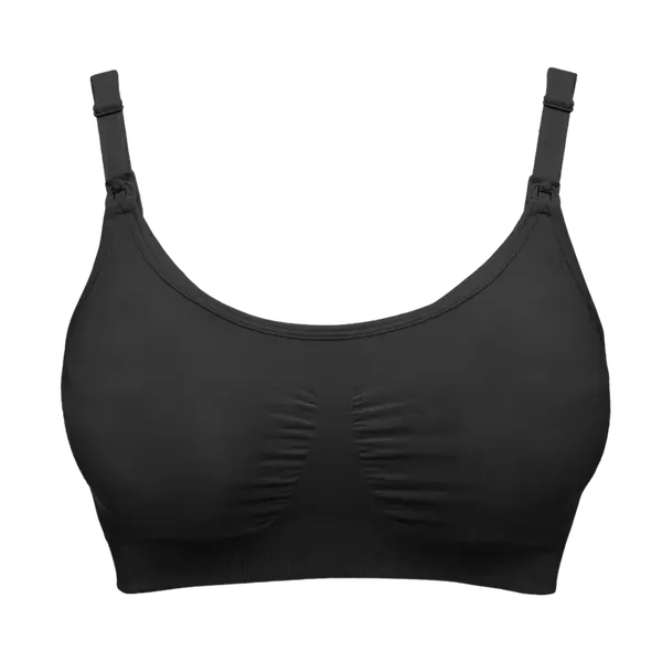 MEDELA Podprsenka 3v1 pro kojení a odsávaní, černá M