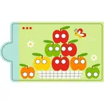 2Kids Toys Magnetická hra Třídění barev s dinosaurem