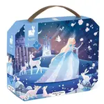 Janod Puzzle v kufříku Ledová královna 54 ks