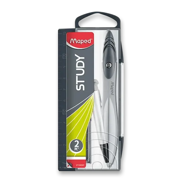 Kružítko Maped Study Set - s tužkou 0,5 mm, mix barev