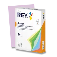 Barevný papír Rey Adagio, intenzivní sytost, 500 listů - fialový