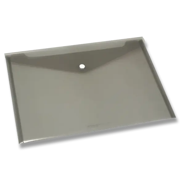 Spisovka s drukem FolderMate Clear, A4 - kouřová