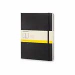 Zápisník Moleskine - tvrdé desky, XL, čtverečkovaný - černý