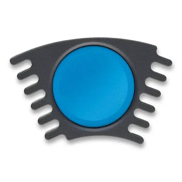 Vodová barva Faber-Castell Connector, průměr 30 mm - azurová