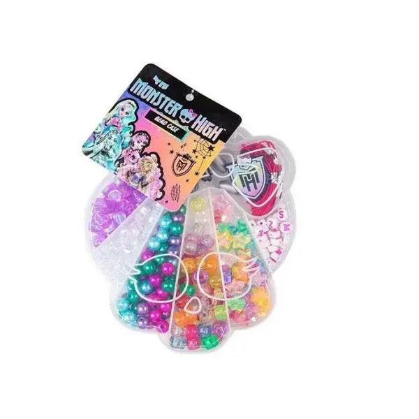 Monster High sada na výrobu šperkov s korálkami v krabičke