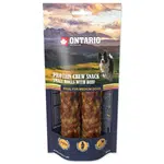 Pochoutka Ontario Protein hovězí, žvýkací rolka malá 2ks 12,7cm, Medium