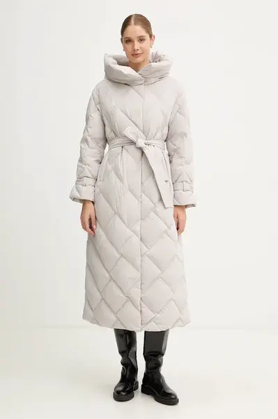 Péřová bunda Hetrego JENNA béžová barva, zimní, 8P695