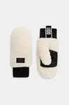Rukavice UGG dámské, béžová barva, 101099