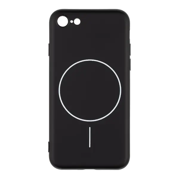 Zadní kryt OBAL:ME MagNetix Matte TPU pro Apple iPhone 7/8/SE2020/SE2022, černá