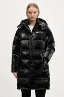 Bunda Karl Lagerfeld Jeans černá barva, zimní, A4W15059