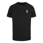 Men's T-shirt Peace Hand - black