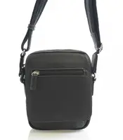 Pánská menší kožená crossbody Hexagona Silvána, černá