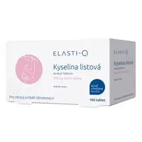Elasti-Q kyselina listová 800 μg 180 tablet