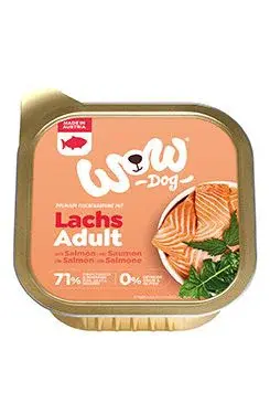 WOW losos s rajčaty adult paštika 150g