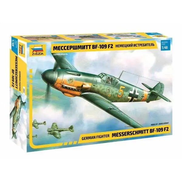 Model Kit letadlo 4802 - Bf-109 F2 (1:48)