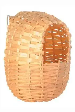 Hnízdo pro exoty proutěné 9x10cm Trixie