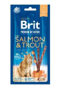 Brit Premium Cat By Nature Sticks Salmon&trout(3pcs)