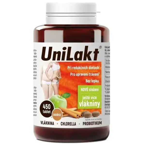 Unilakt se skořicí 450 tablet