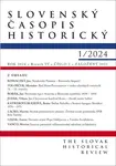 Slovenský časopis historický  1 / 2024