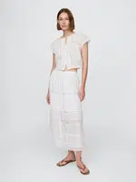 GAP Maxi skirt with lace - Women's