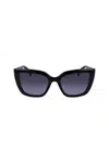 LIU JO BLACK WOMEN&#039;S SUNGLASSES