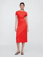 GAP Knitted midi dress with cutouts - Women's