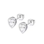 Lotus Silver Třpytivé stříbrné náušnice se zirkony LP3079-4/1