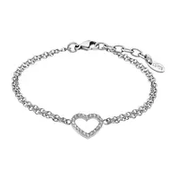 Lotus Style Ocelový náramek se srdíčkem LS2026-2/1