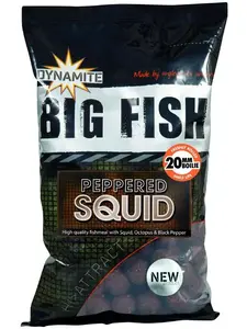 Dynamite baits boilies big fish peppered squid - 1 kg 20 mm
