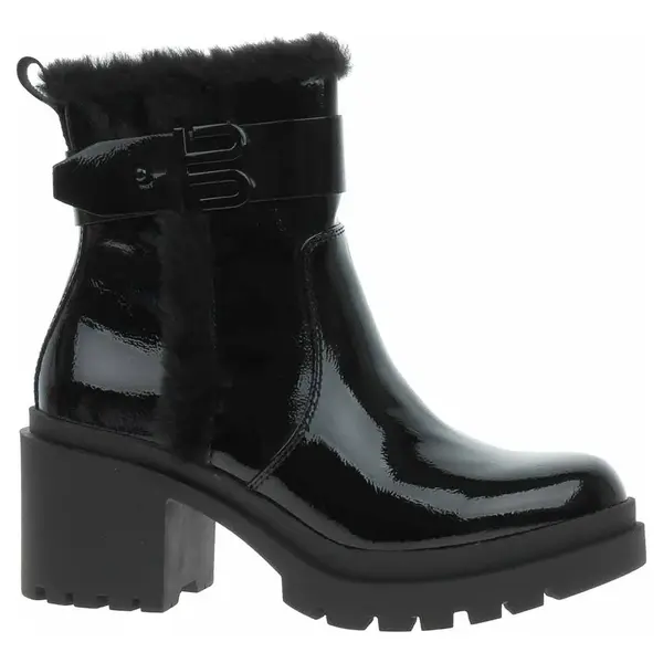 Dámské polokozačky Bagat D31-AMH50-5769 1010 black 38