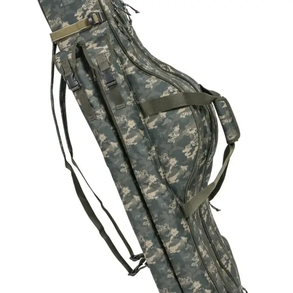 Mivardi obal na pruty multi camo tříkomorový - 145 cm