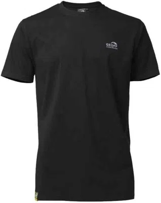 Geoff anderson tričko organic tee černé - s